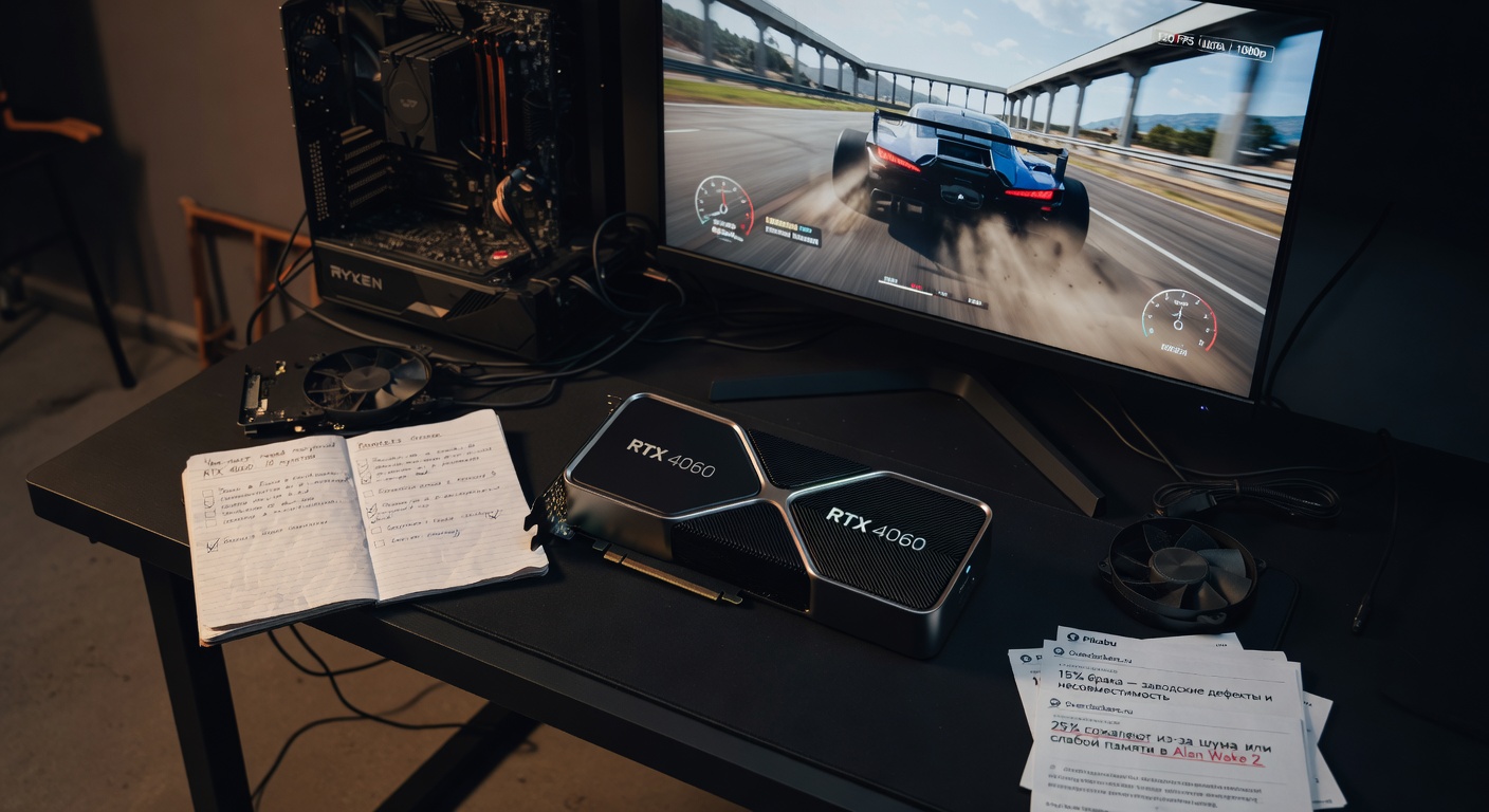 Чек-лист перед покупкой RTX 4060: 10 пунктов, которые помогут не пожалеть — практические тесты и реальный опыт пользователей